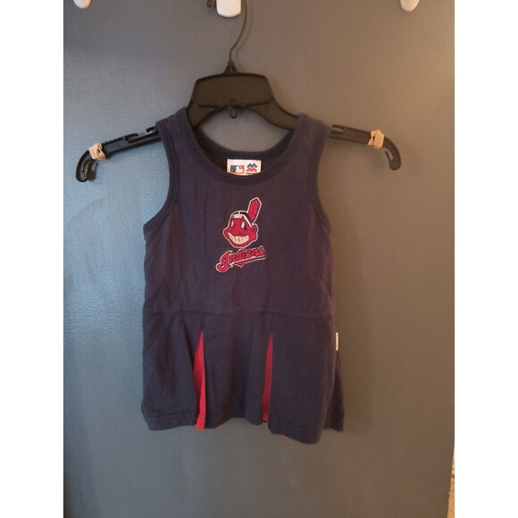 Cleveland Indians one-piece outfit 24 months CHEER Mighty Mac - Picture 1 of 6